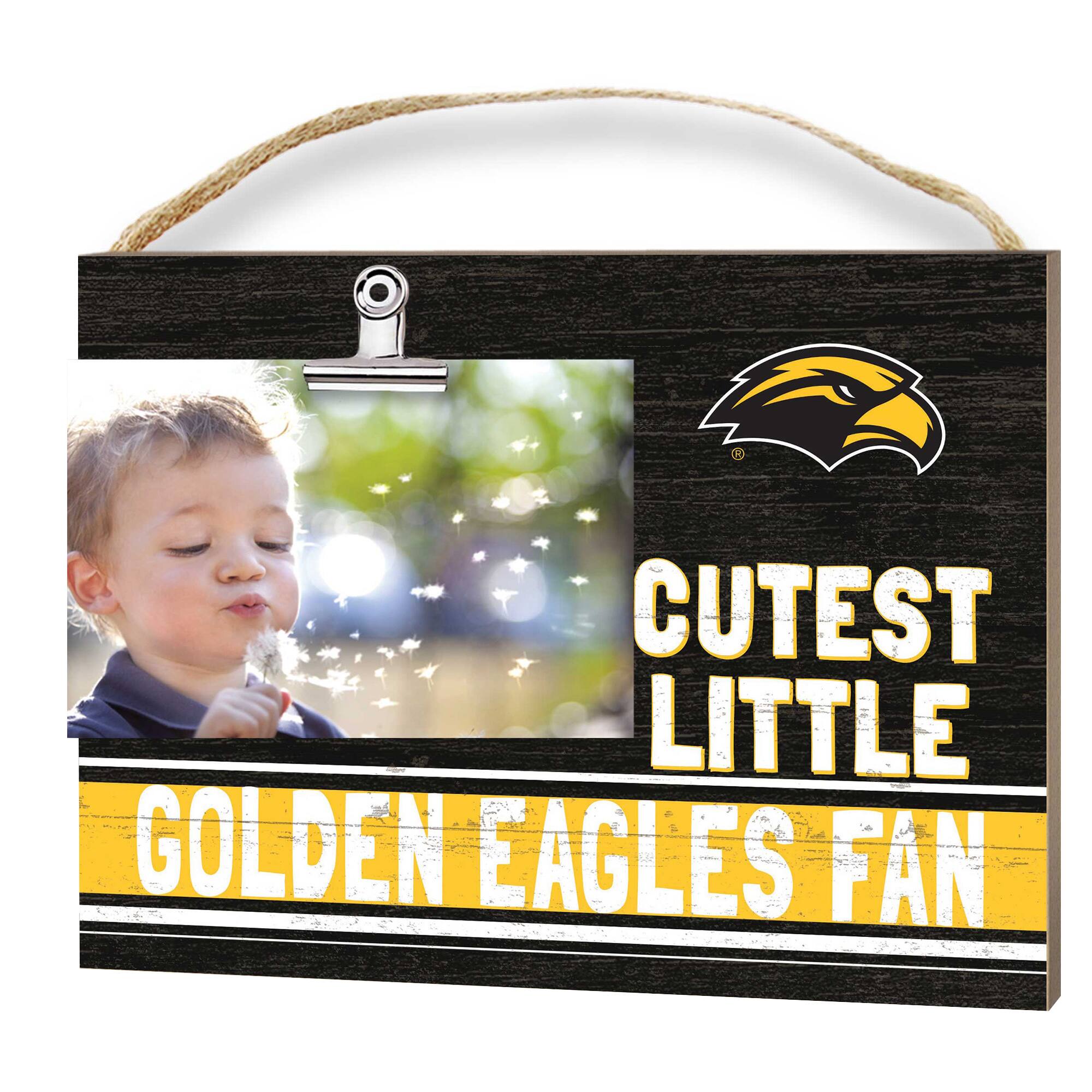 Southern Miss Golden Eagles 8'' x 10'' Cutest Little Team Logo Clip Photo Frame