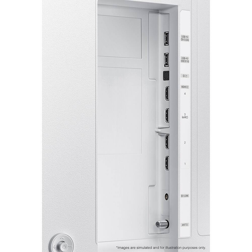 USB-C (SV05A)  
USB-C (HDD09TA1)  
HDMI 4  
ARC  
EX-LINK  
ANT  

*Images are simulated and for illustration purposes only.