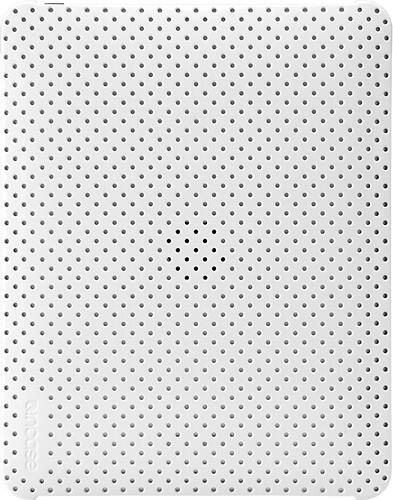 Front Standard. Incase - Perforated Snap Case for Apple® iPad™ - White.