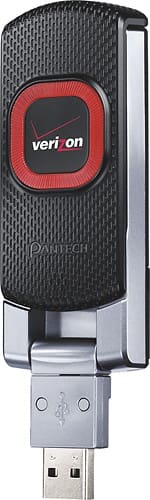 Front Standard. Pantech - 4G USB Modem (Verizon Wireless).