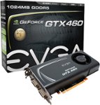 Front Standard. EVGA - GeForce GTX 460 1GB GDDR5 PCI Express 2.0 Graphics Card.
