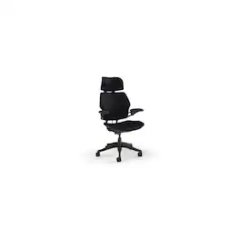 Humanscale - Freedom Headrest Ergonomic Fabric Swivel Task Chair, Black (F211GCF10XFSHNSC) - Product-Specific