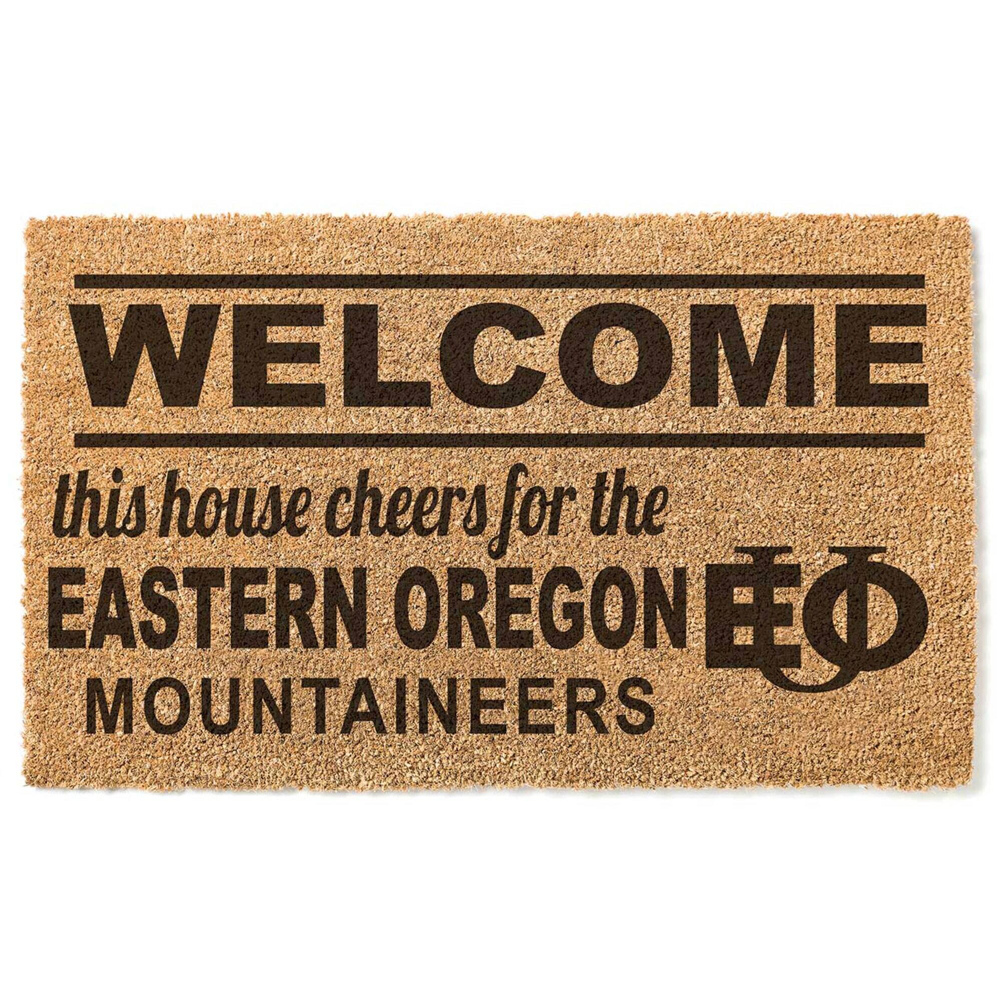 Eastern Oregon Mountaineers 18" x 30" Welcome Doormat
