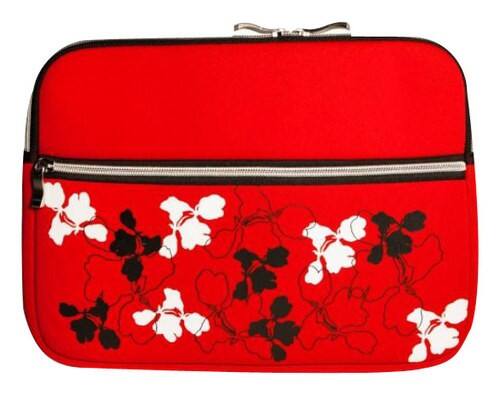 Front Standard. Sumdex - NeoArt Sleeve for Most 10.1" Tablets - Red.