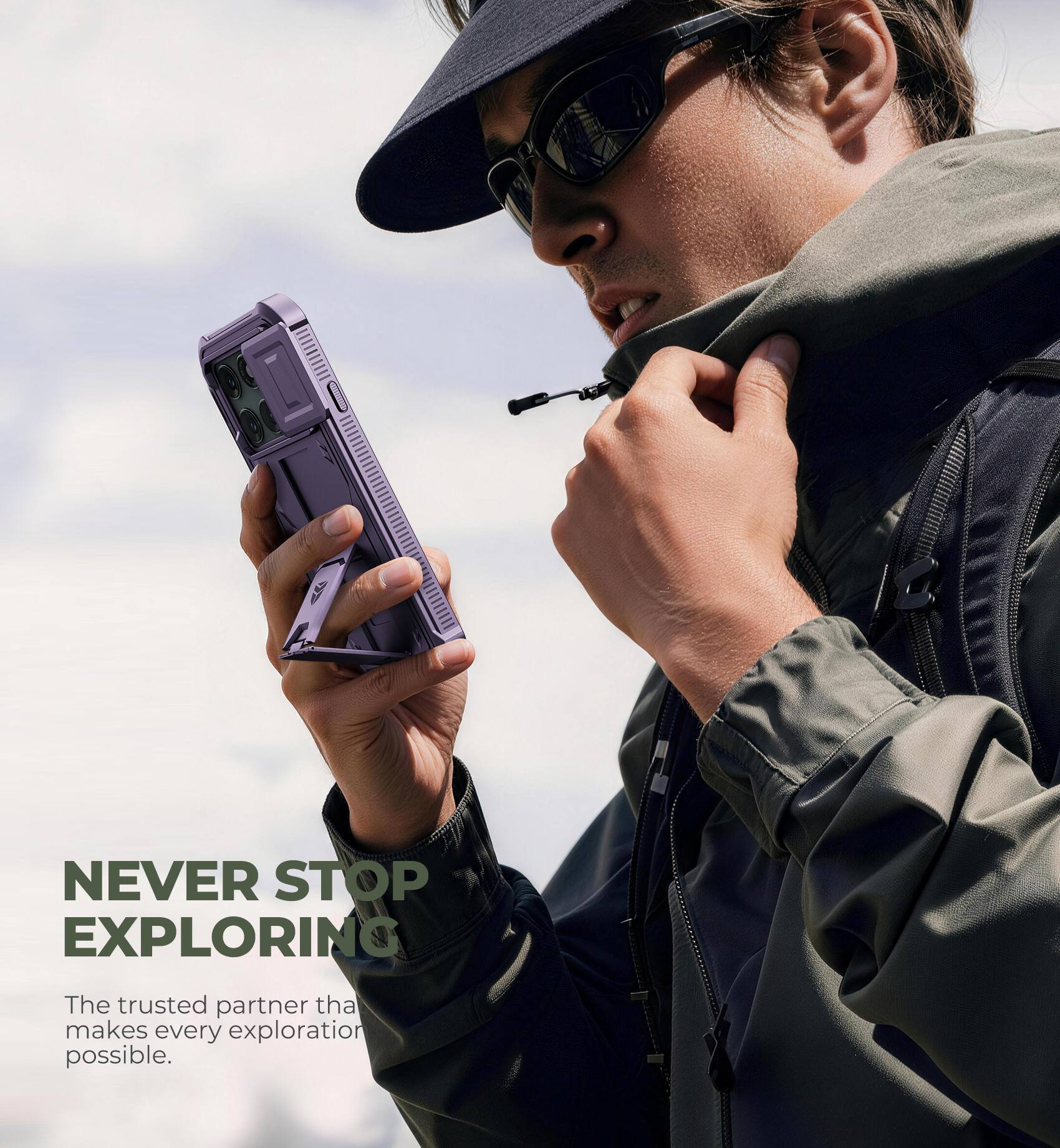 A NEVER STOP EXPLORING  
The trusted partner that makes every exploration possible.