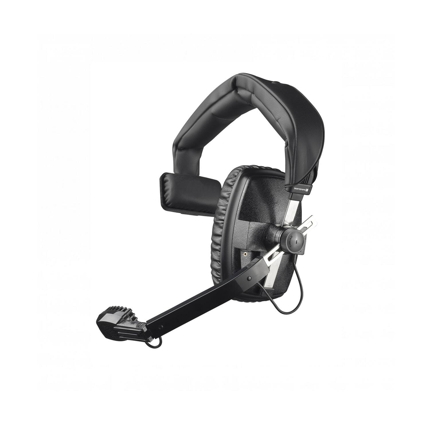 Front. Beyerdynamic - beyerdynamic DT 108 Single-Ear Headset with Dynamic Microphone (50 Ohms).