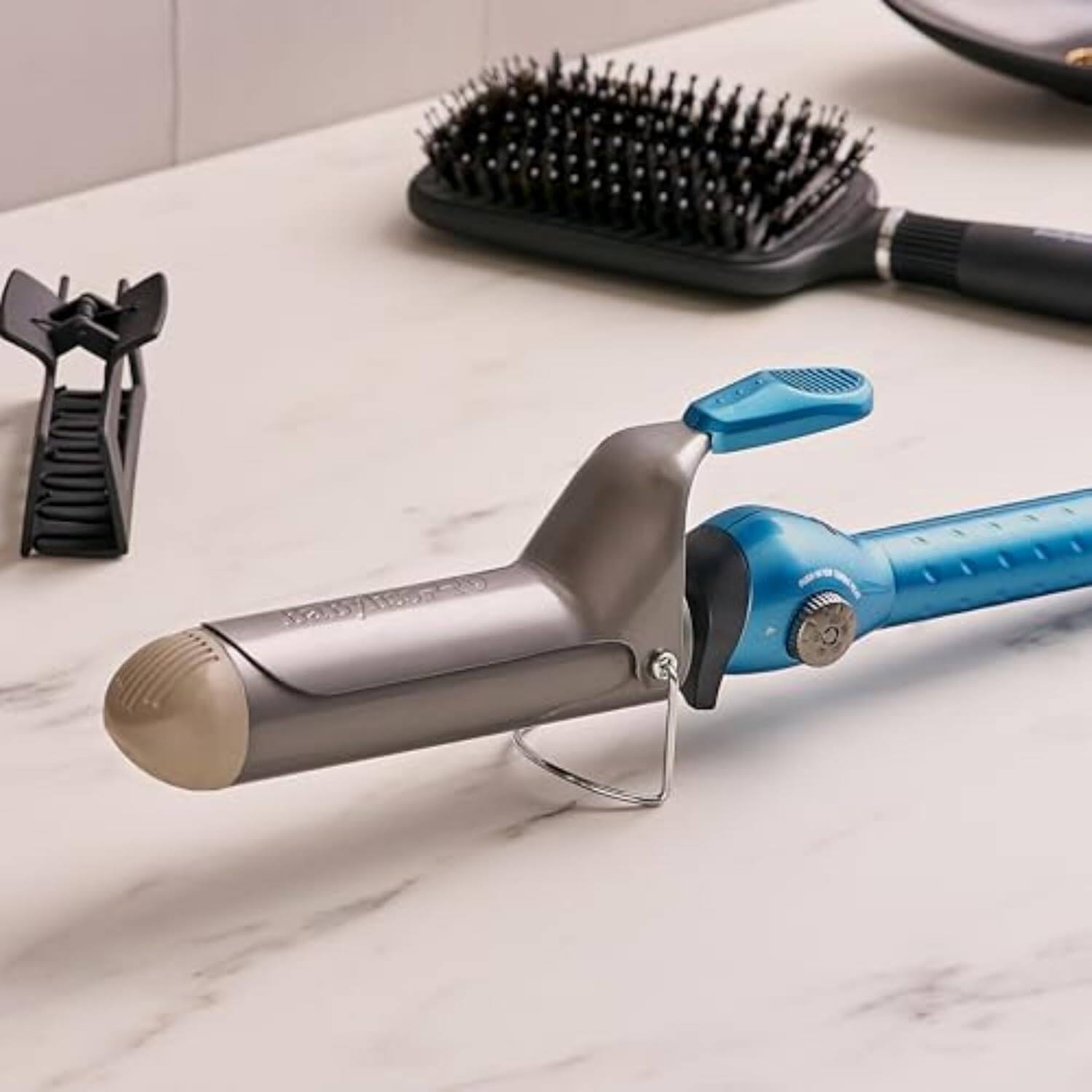 Alt View 2. Babyliss - Conair BABNT125SN Babyliss Spring Curling Iron 1 1/4 Inch So.