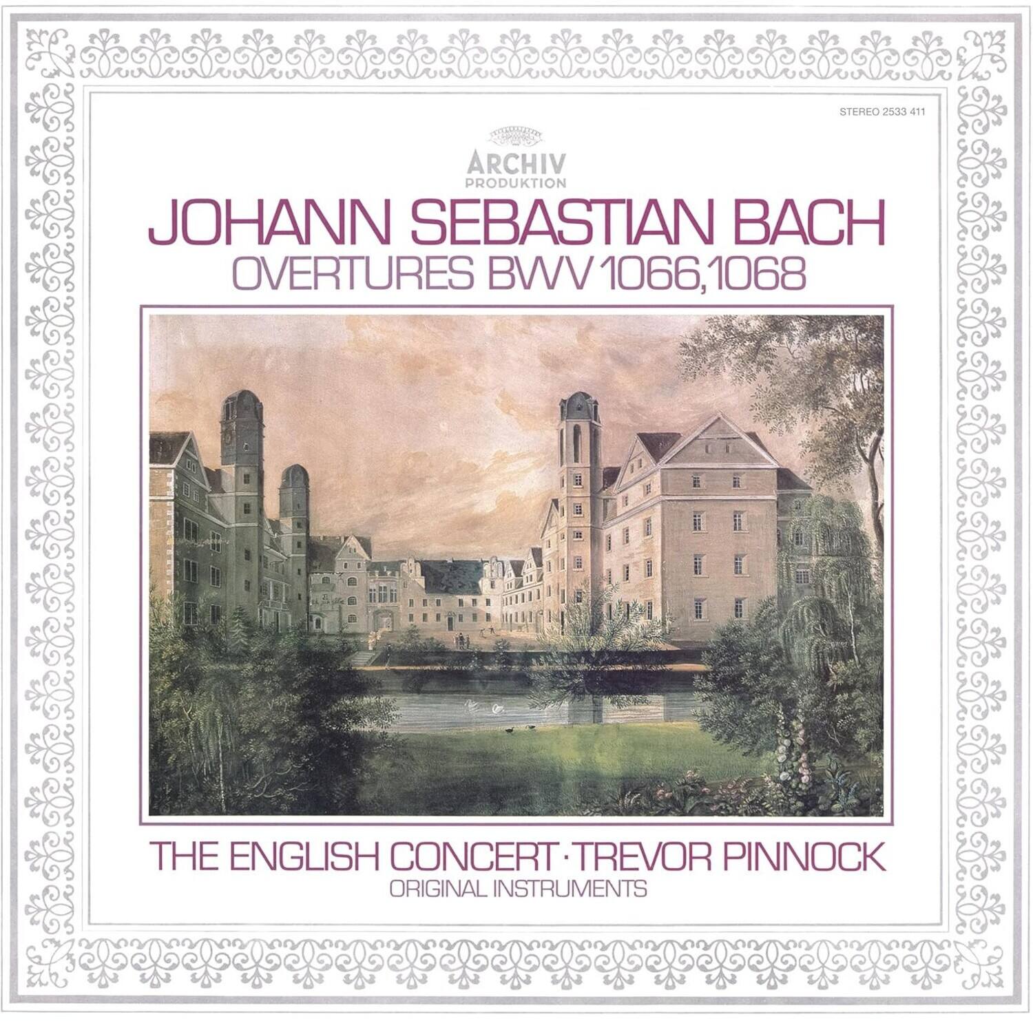 STEREO 2535 411  
ARCHIV PRODUKTION  
JOHANN SEBASTIAN BACH  
OVERTURES BWV 1066, 1068  
THE ENGLISH CONCERT  
TREVOR PINNOCK  
ORIGINAL INSTRUMENTS