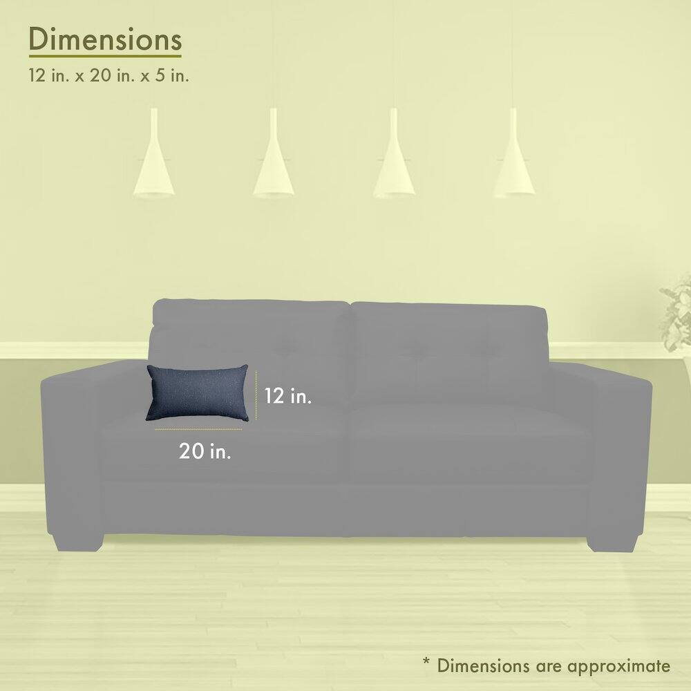 Dimensions  
12 in. x 20 in. x 5 in.  

12 in.  
20 in.  

*Dimensions are approximate