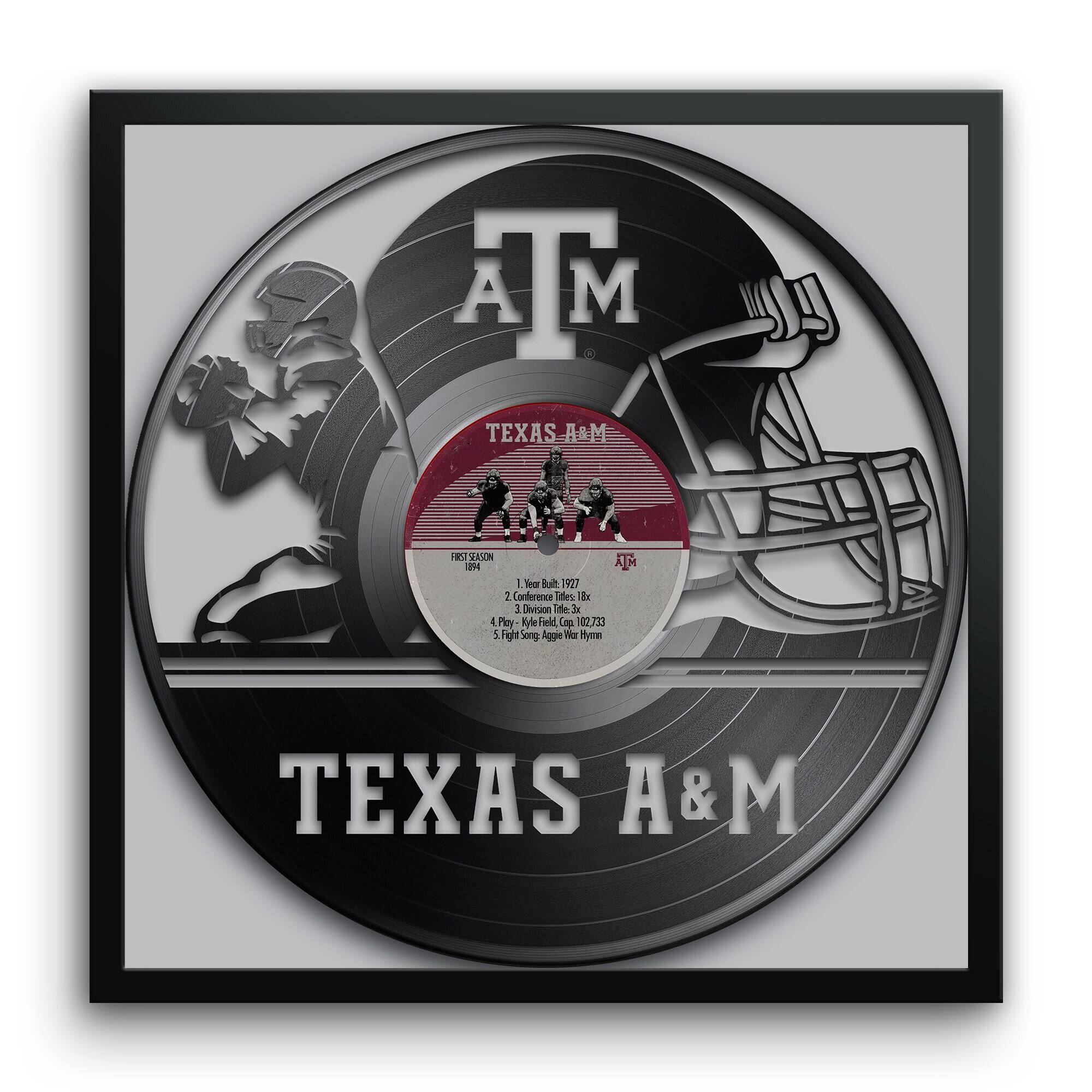 A&M TEXAS A&M  
FIRST SEASON  
1. Year: 1954  
2. Conference: 8x  
3. Division: 3x  
4. Play: Kyle Field  
5. Fight Song: Aggie War Hymn  

TEXAS A&M