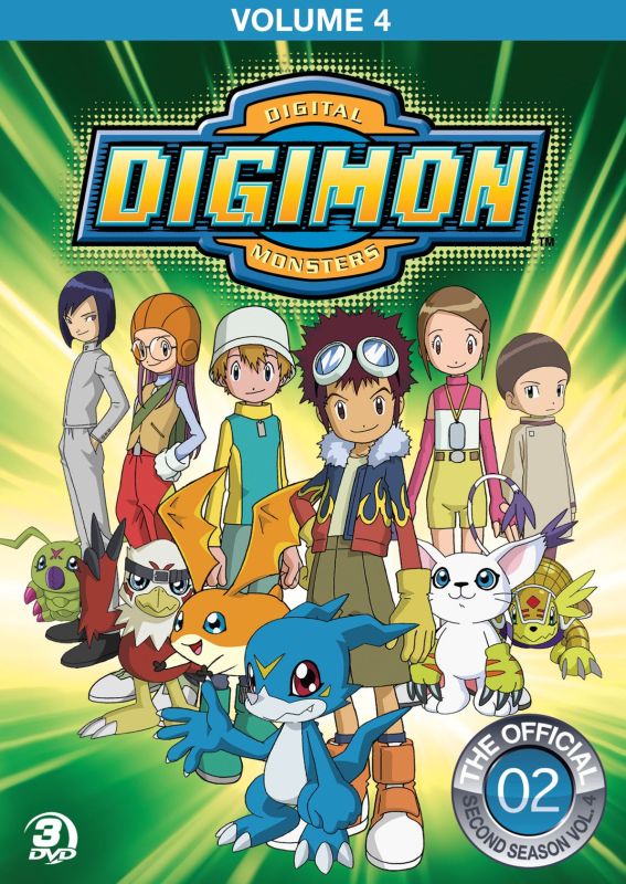 Digimon: Digital Monsters - The Official Second Season, Vol. 4 [3 Discs] [DVD]