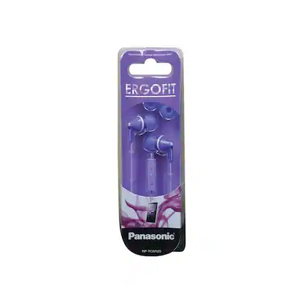 Alt View 11. Panasonic - Ergofit In-Ear Headphones - Purple.