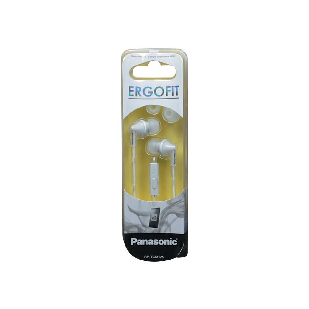 Alt View 11. Panasonic - Ergofit In-Ear Headphones - White.