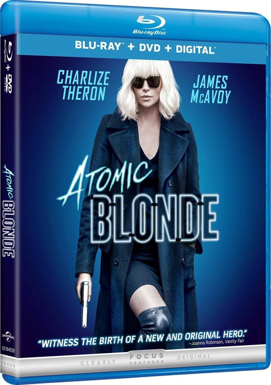 Angle. Atomic Blonde (DVD + Digital) [Blu-ray].