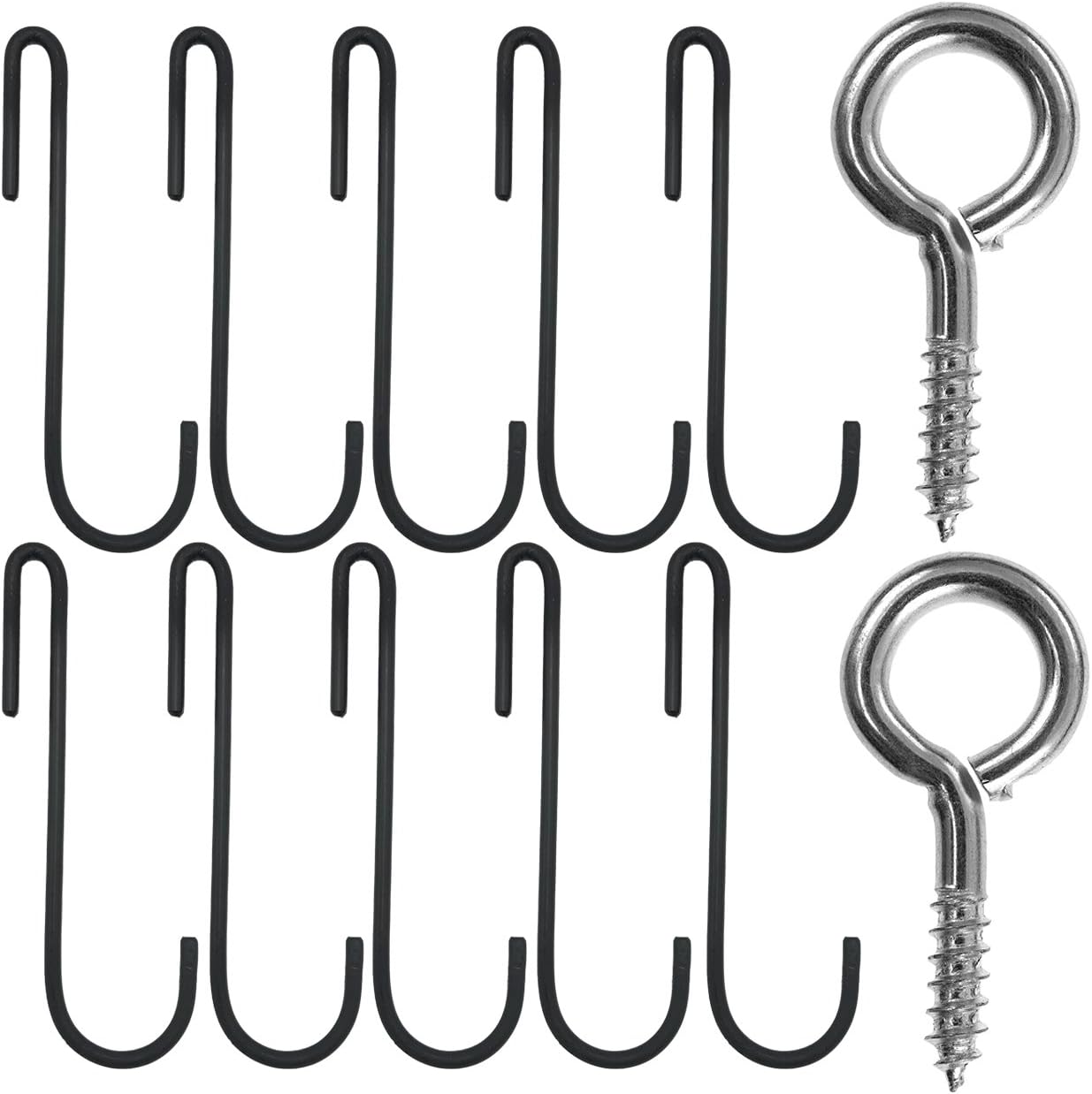 Alt View 5. Sorbus - Sorbus® Pot and Pan Rack for Ceiling with Hooks, Decorative Oval Mounted Storage Rack, Multi-Purpose Organizer for Home - Black.