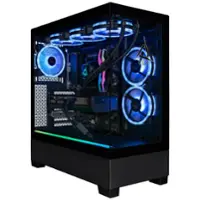 CLX - SET Gaming Desktop - AMD Ryzen 9 9900X - 64GB DDR5 5600 Memory - GeForce RTX 4080 SUPER - 2TB NVMe M.2 SSD - Black - Front_Zoom