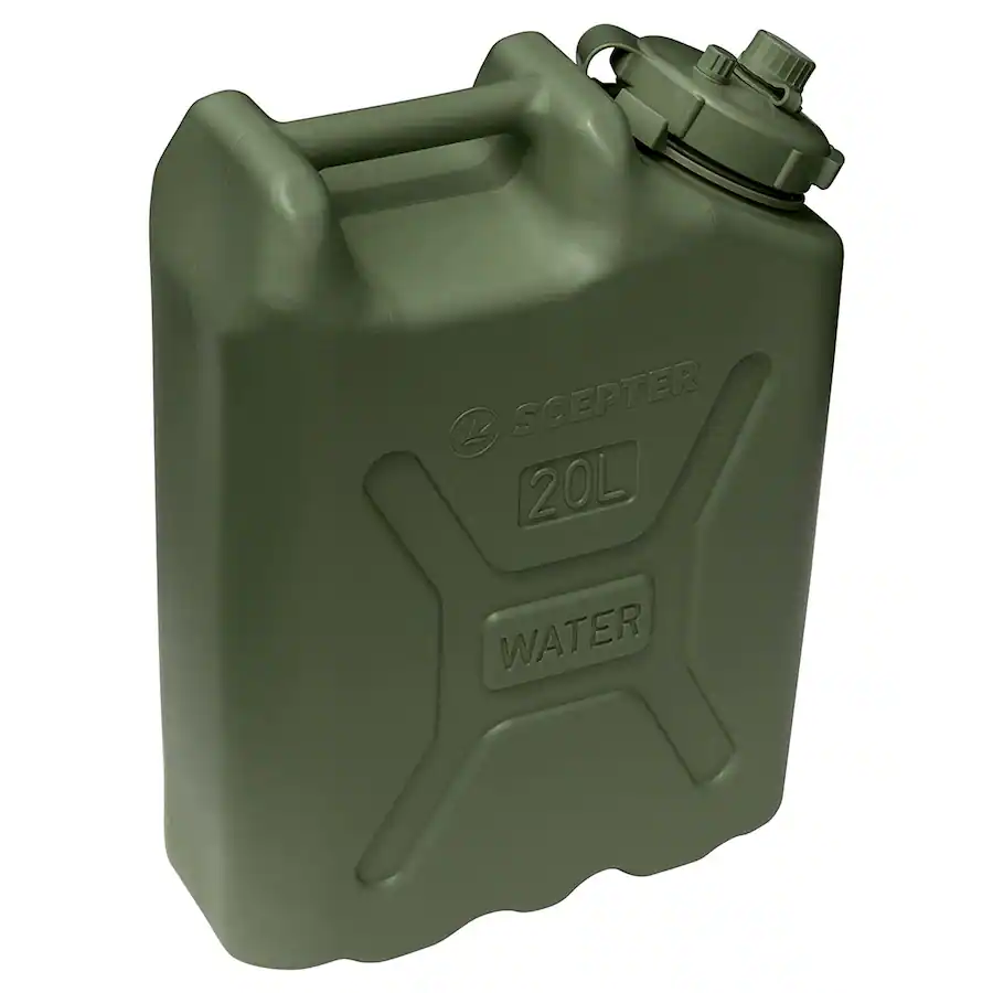 Scepter BPA Durable 5 Gallon 20 Liter Portable Water Storage Container ...
