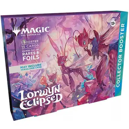MAGIC THE GATHERING 1 BOOSTER 15 CARDS FULL OF PACKED RARES & FOILS MAY INCLUDE CARD SERIALIZED Lorwyn EclipseD 13+ BOOSTER COLLECTOR