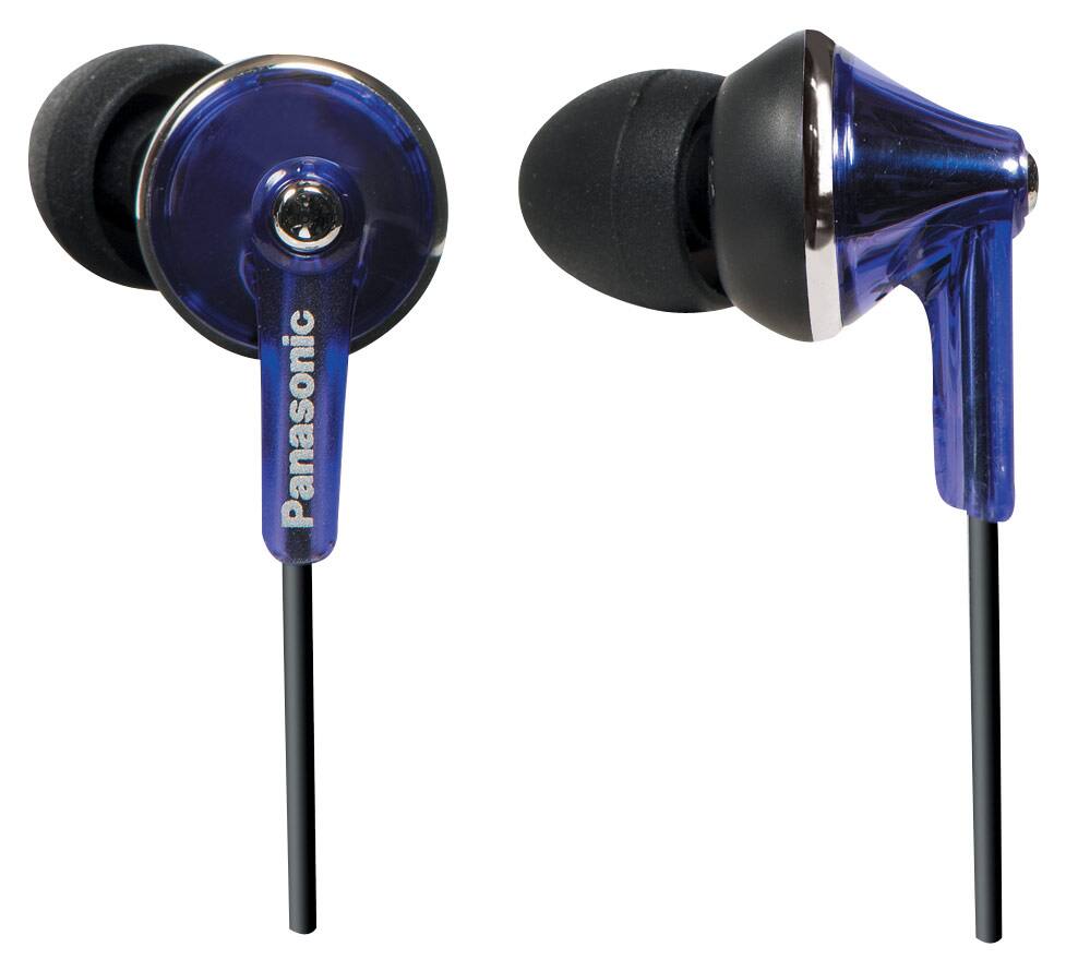 Front. Panasonic - Earbud Headphones - Purple.
