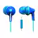 Front. Panasonic - Ergofit In-Ear Headphones - Blue.
