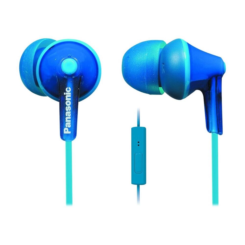 Front. Panasonic - Ergofit In-Ear Headphones - Blue.