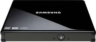 Front Standard. Samsung - Refurbished 8x External USB 2.0 Double-Layer DVD±RW/CD-RW Drive.