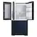 Alt View 13. Samsung - BESPOKE 23 cu. ft. 4-Door Flex French Door Counter Depth Smart Refrigerator with Customizable Panel Colors - Navy Glass.