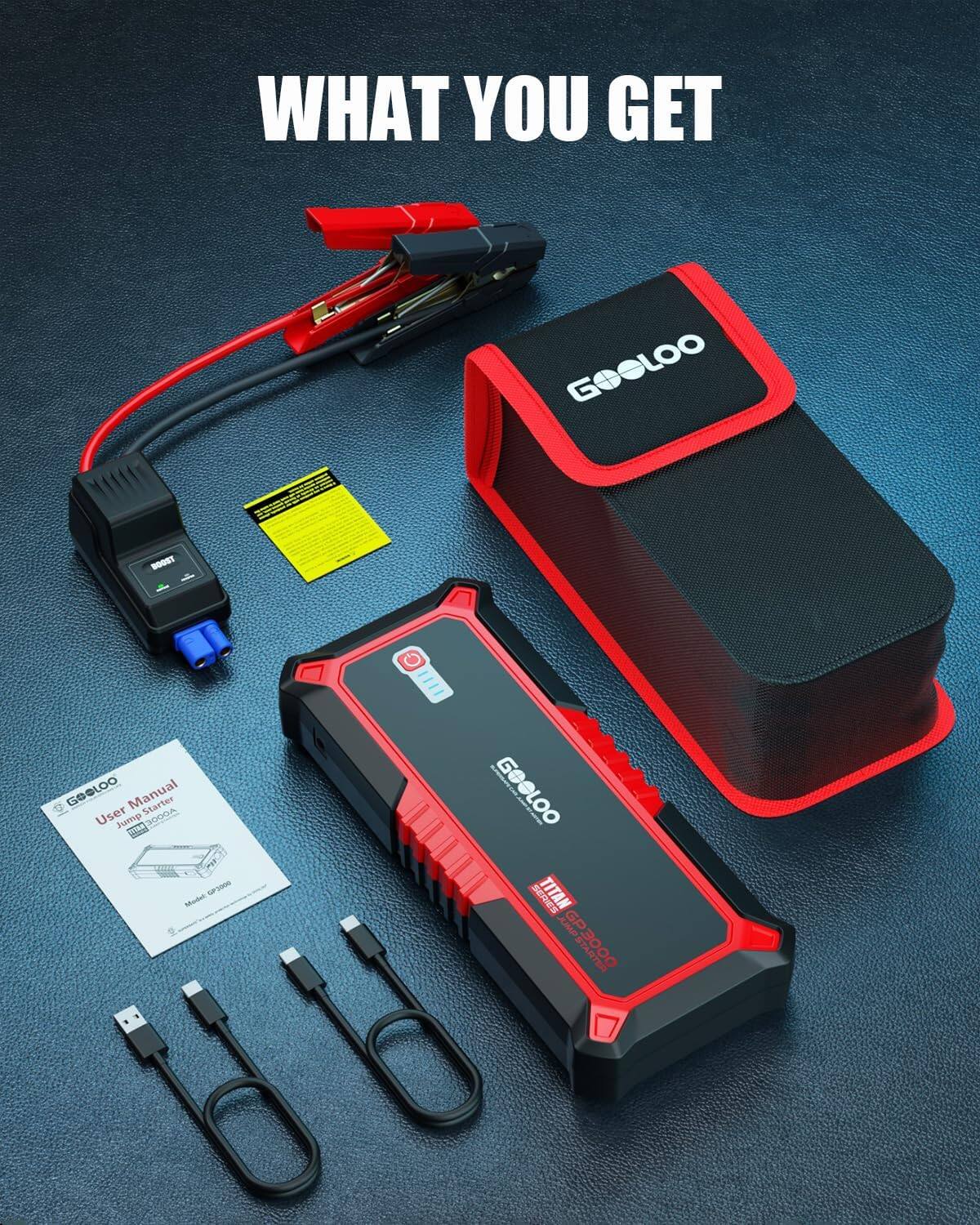 WHAT YOU GET

GeeLoo Manual Starter User Jump 9000 A

GeeLoo GP3000