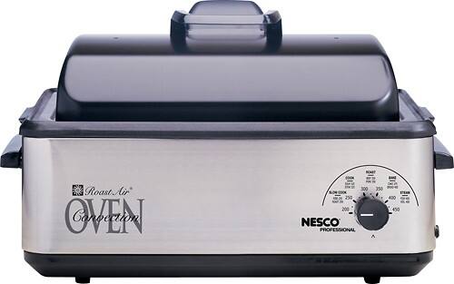 Front Standard. Nesco - Roast-Air 12-Quart Convection Oven - Stainless-Steel.