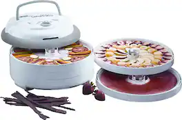 Nesco - Snackmaster Pro 600-Watt Food Dehydrator - White