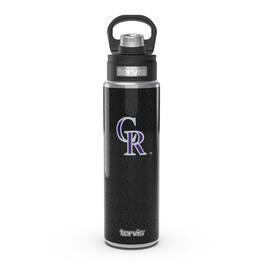 Tervis - Colorado Rockies 24oz. Weave Stainless Steel Wide Mouth Bottle - Multicolor