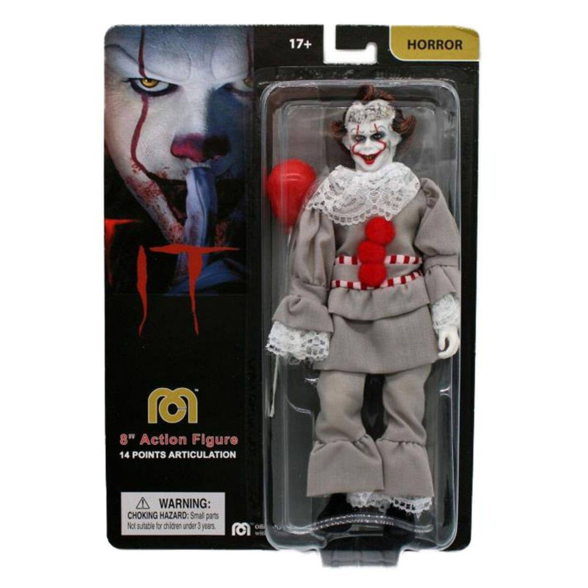 17+ HORROR  
8" Action Figure  
14 POINTS ARTICULATION  

WARNING: CHOKING HAZARD: Small parts. Not suitable for children under 3 years.