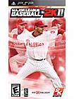 Front Detail. Major League Baseball 2K11 - PSP.