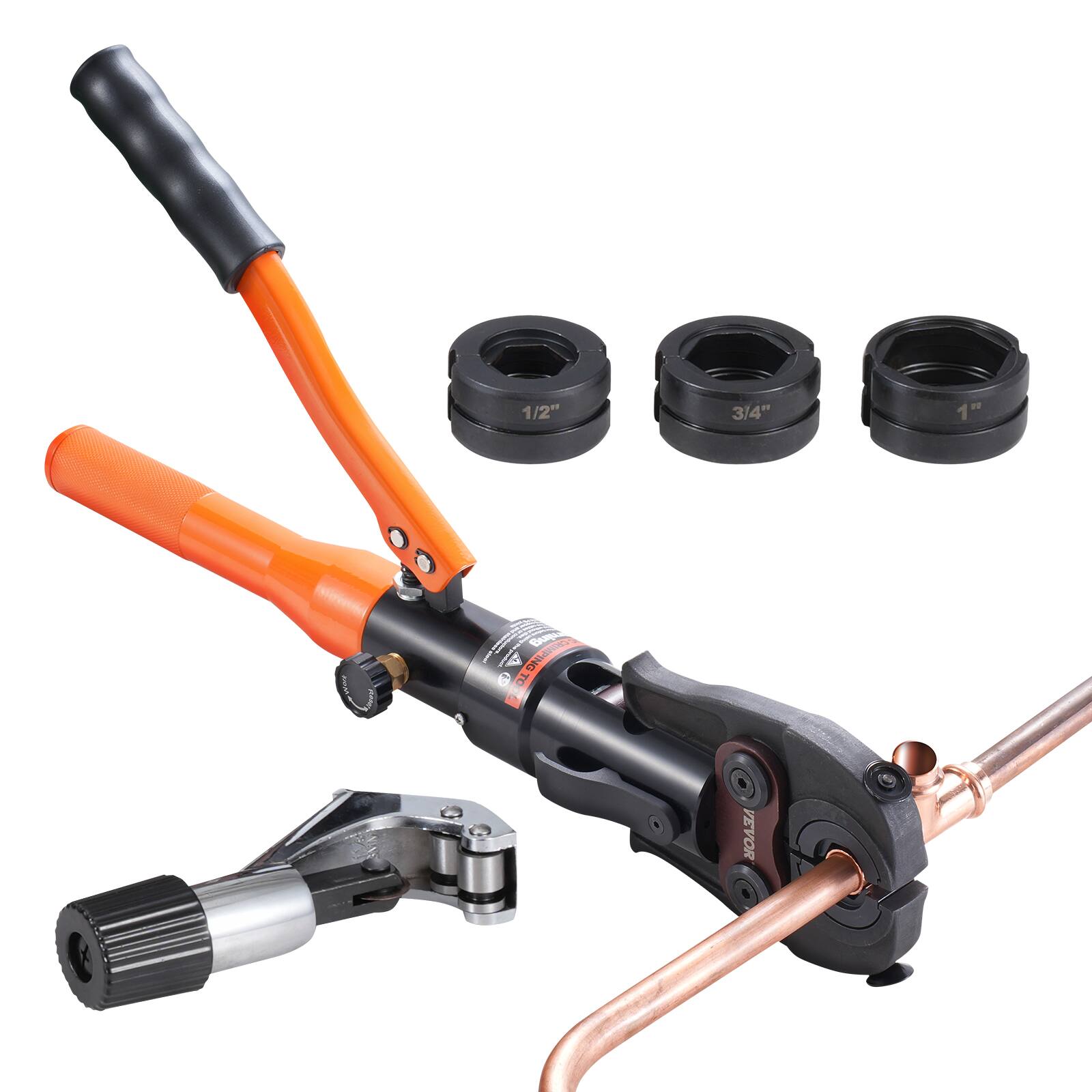 1/2" 3/4" 1" B E TC VEVOR