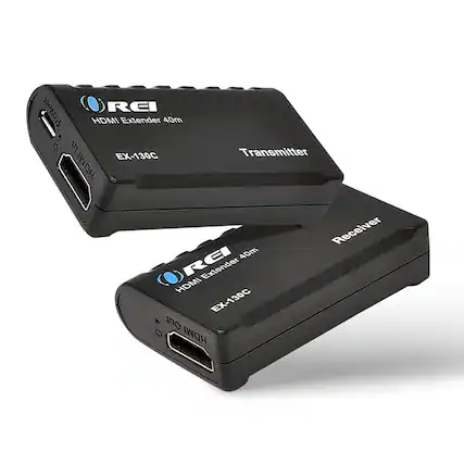 Power RCI HDMI Extender 40m 9 9 In Transmitter EX-130C HDMI Receiver 40m RCI Extender HDMI EX-130C Out G HDMI