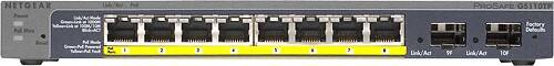 Front Standard. NETGEAR - ProSafe Gigabit PoE Smart Switch.