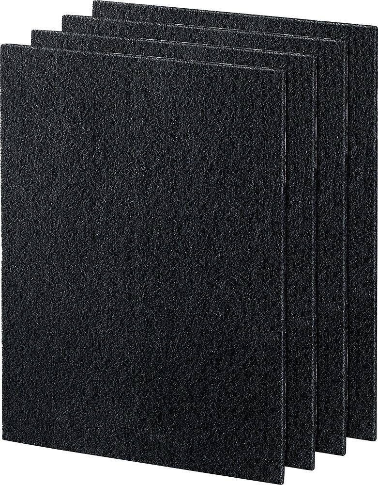 Front. Fellowes - Carbon Filters for Fellowes AeraMax DX55 Air Purifiers (4-Pack) - Black.