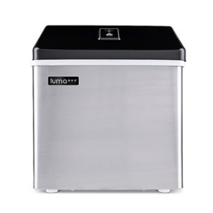 NewAir - Luma Comfort 28-lb Clear Ice Maker - Stainless Steel - Stainless steel