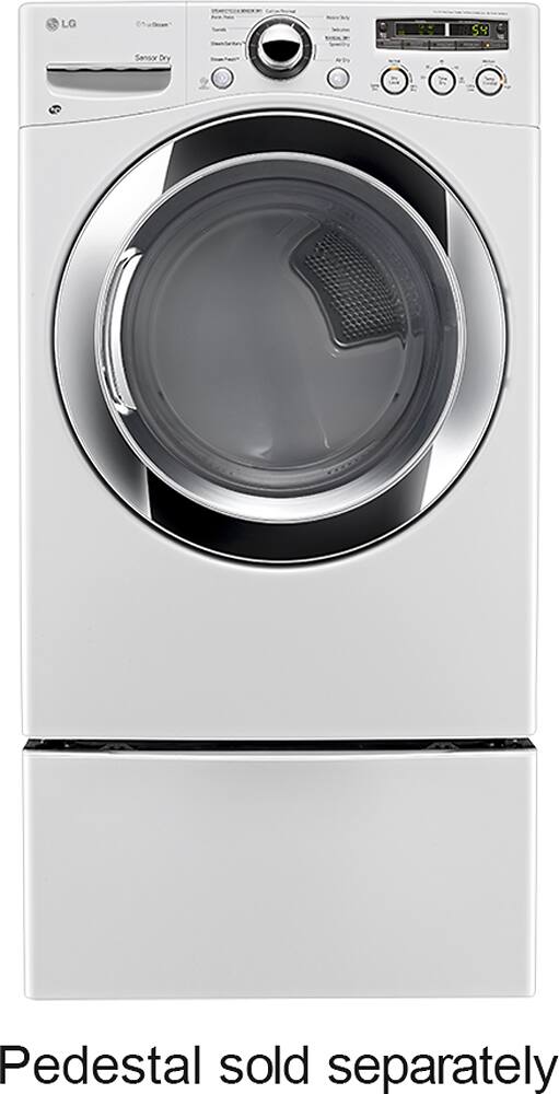 Best Buy: Lg Steamdryer 7.3 Cu. Ft. 9-cycle Ultralarge Capacity Steam 