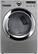 Front. LG - SteamDryer 7.3 Cu. Ft. 9-Cycle Ultralarge Capacity Steam Electric Dryer - Graphite Steel.