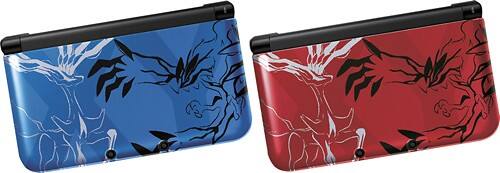 nintendo 3ds xl pokemon xy limited edition blue