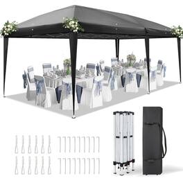 Winado - 10x20ft Pop Up Canopy Tent, Outdoor Instant Shelter Folding Canopy with Carry Bag for Commercial Events