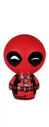 Front. Marvel - Marvel Dorbz Marvel Vinyl Figure: Deadpool - Red/Black.
