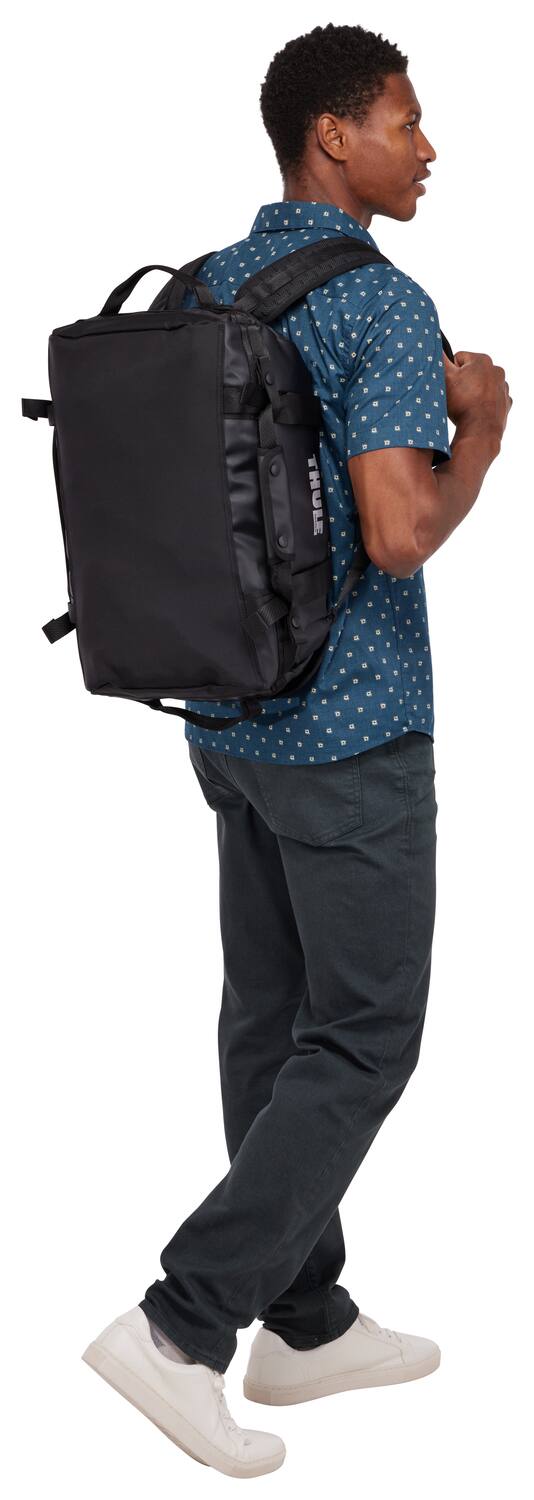 Alt View 1. Thule - Chasm 30L Duffel Bag – Compact Travel Gear - Black.