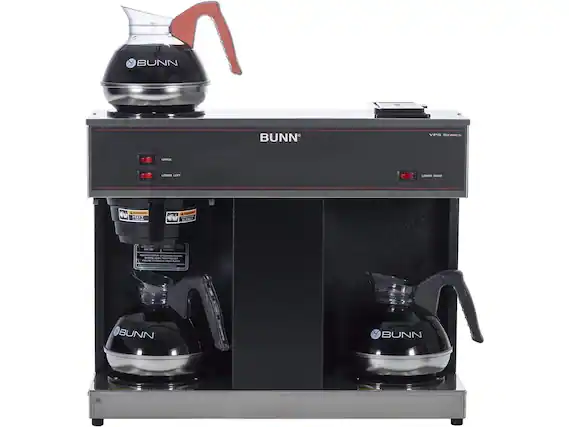 BUNN VPS SERIES
UPPER LOWER LEFT LOWER RIGHT
1 HOT 6 CUPS
NO BUNN BUNN