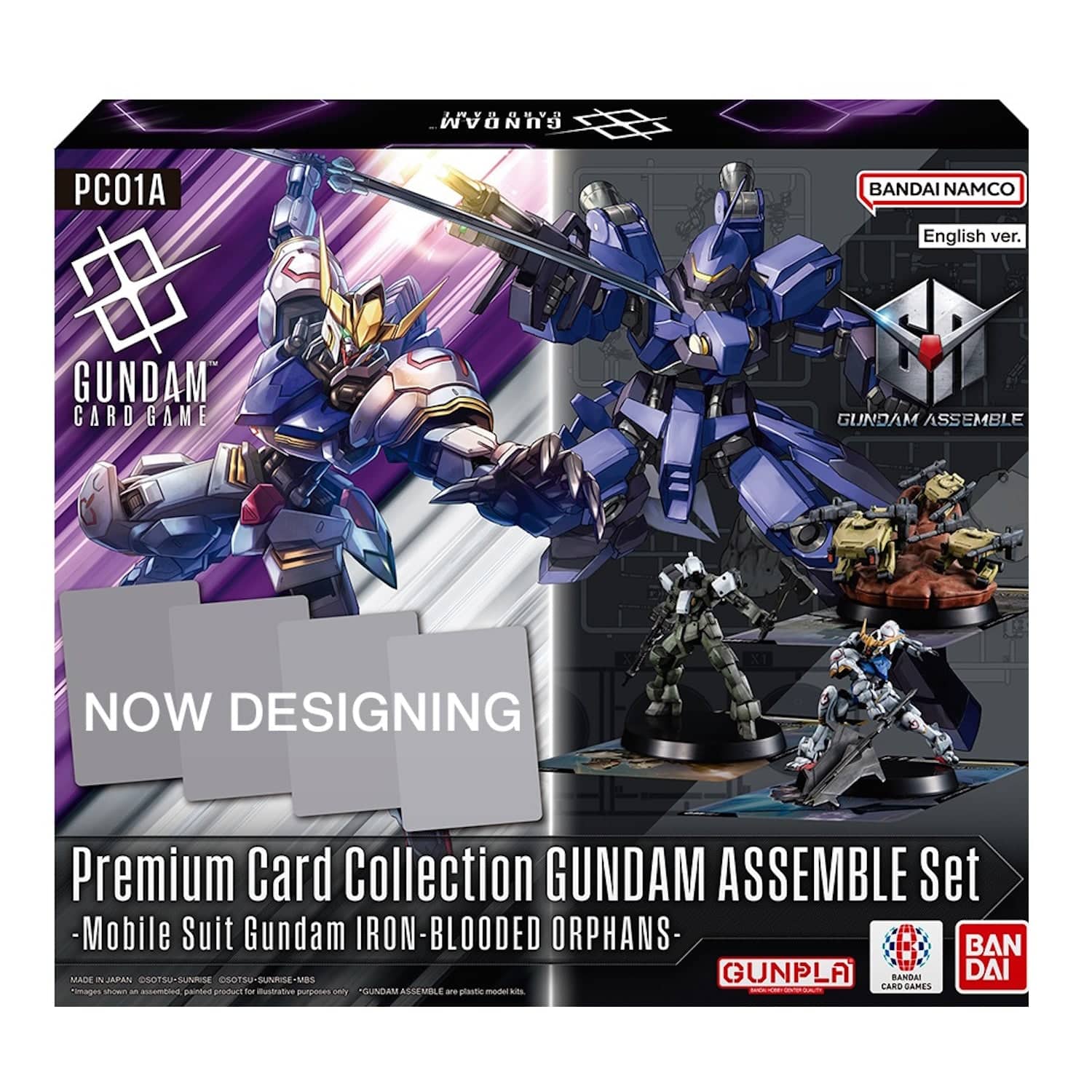 BANDAI NAMCO Entertainment - Gundam CG: Premium Card Collection Gundam Assemble - Mobile Suit Gundam Iron-Blood Orphans [PC-01A] price history on PriceWatchPro