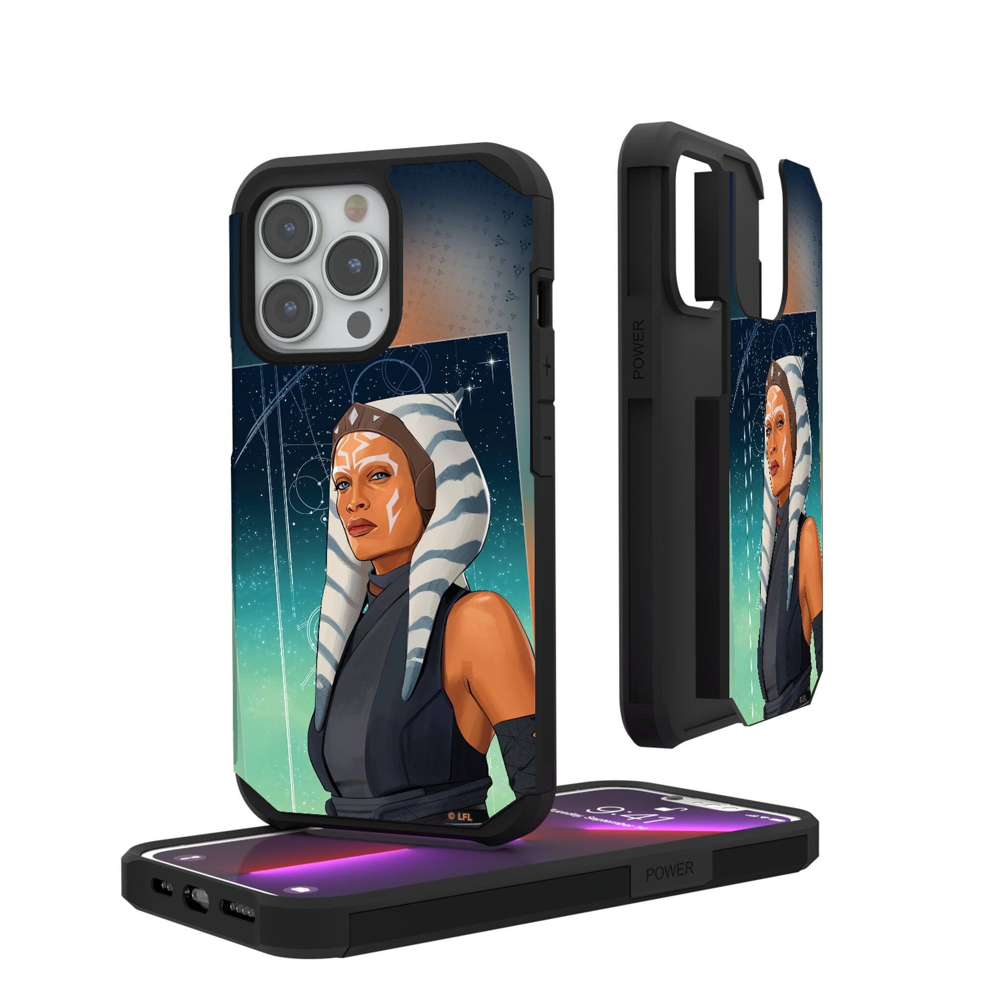 Keyscaper - Star Wars: Season 1 Portrait Rugged Phone Case - Apple iPhone 16 Pro - Ahsoka