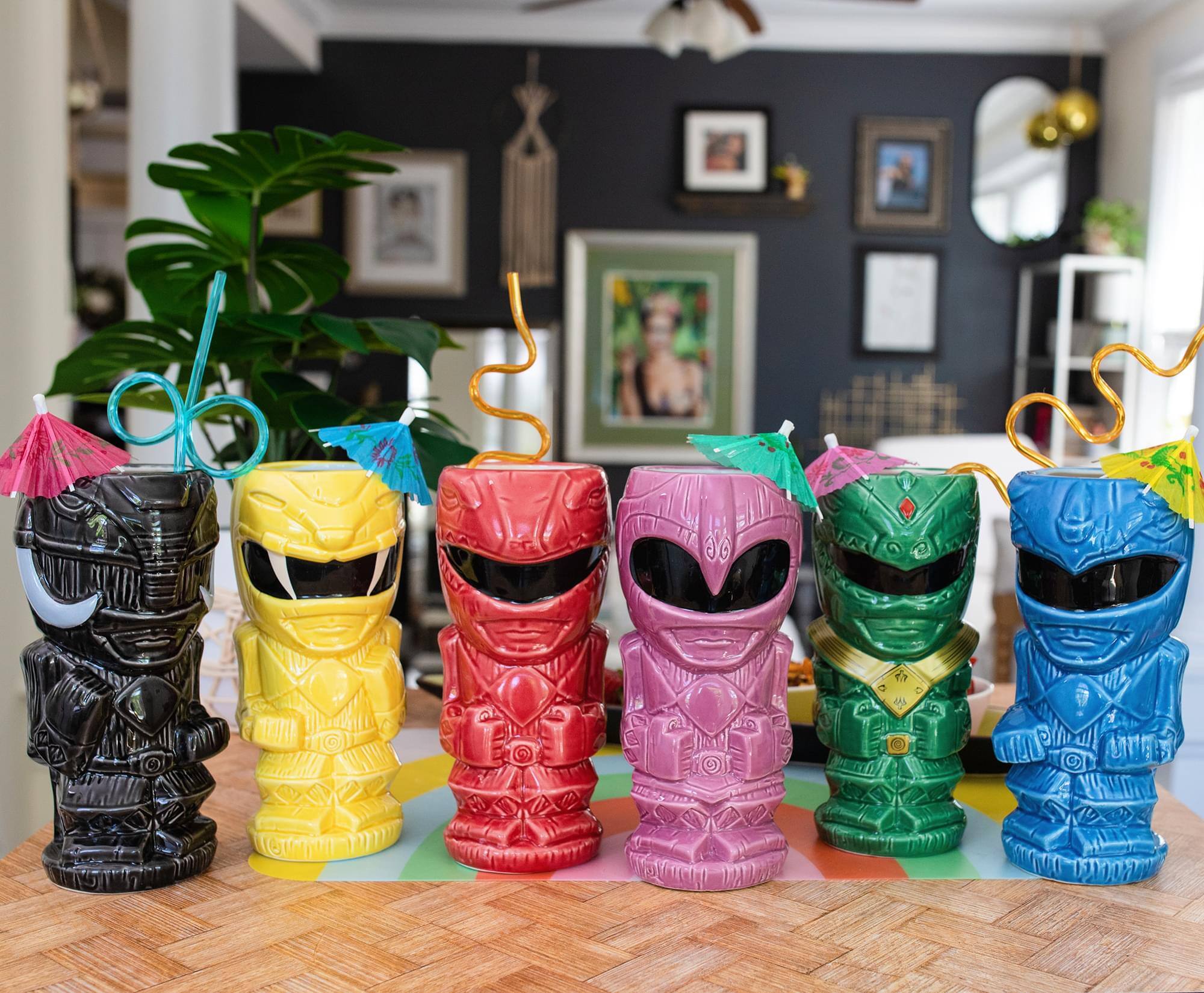 Alt View 4. Power Rangers - Geeki Tikis Power Rangers Green Ranger Ceramic Mug | Holds 16 Ounces - Green.