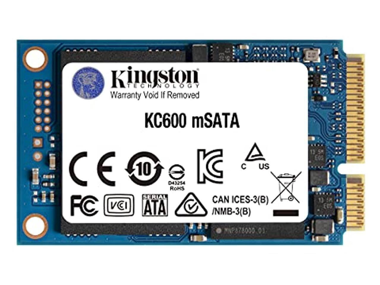 内蔵型SSD mSATA 1TB SSD SK600 Kingston KC600 1 TB Solid State Drive mSATA Internal SATA [SATA