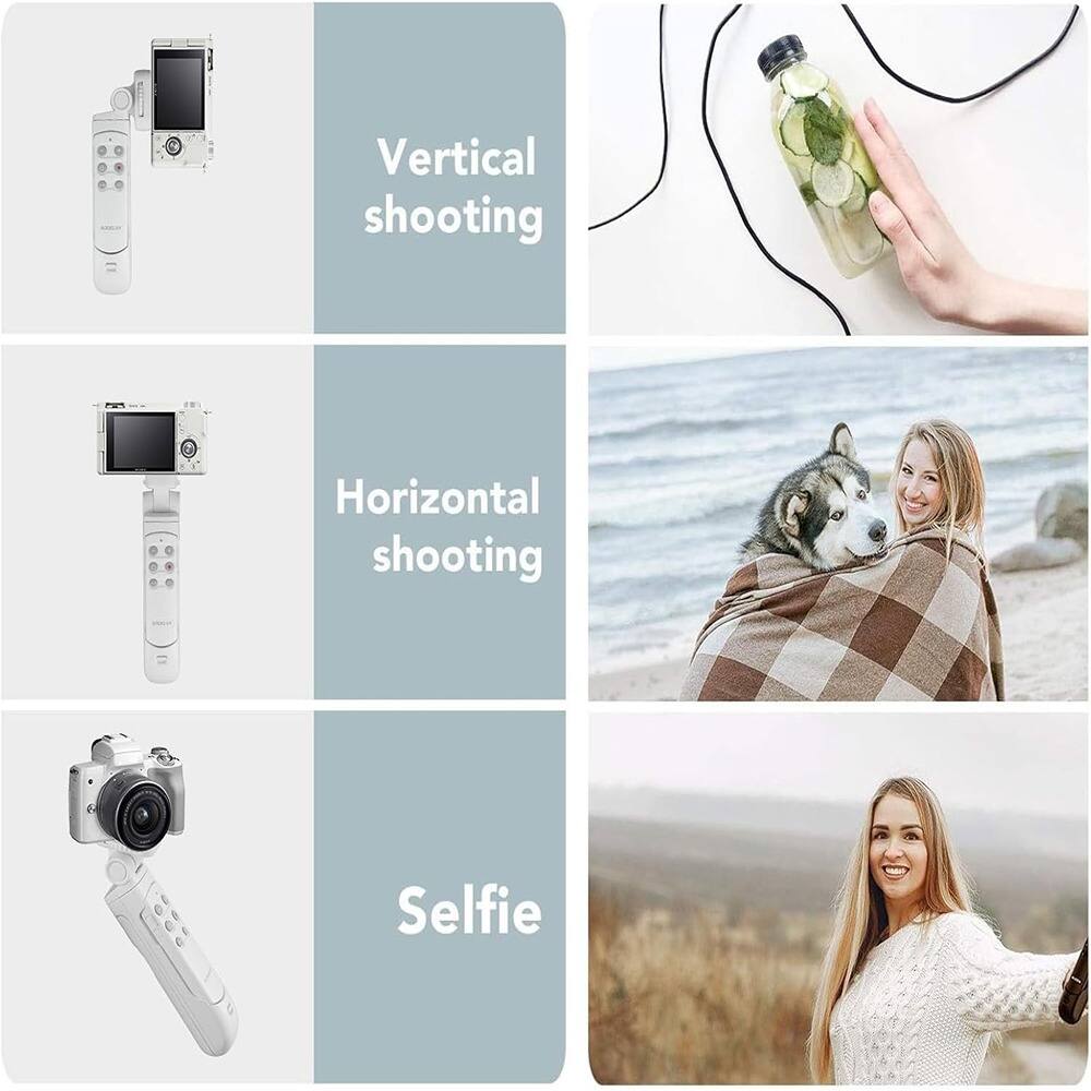 Vertical shooting  
Horizontal shooting  
Selfie